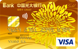 光大銀行陽(yáng)光信用卡 金卡(VISA)