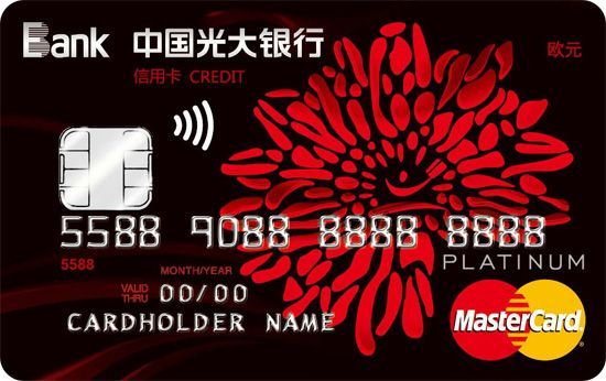 光大銀行陽(yáng)光信用卡 白金卡(萬(wàn)事達(dá))