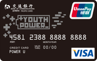 交通銀行Y-POWER信用卡(VISA-原力黑)